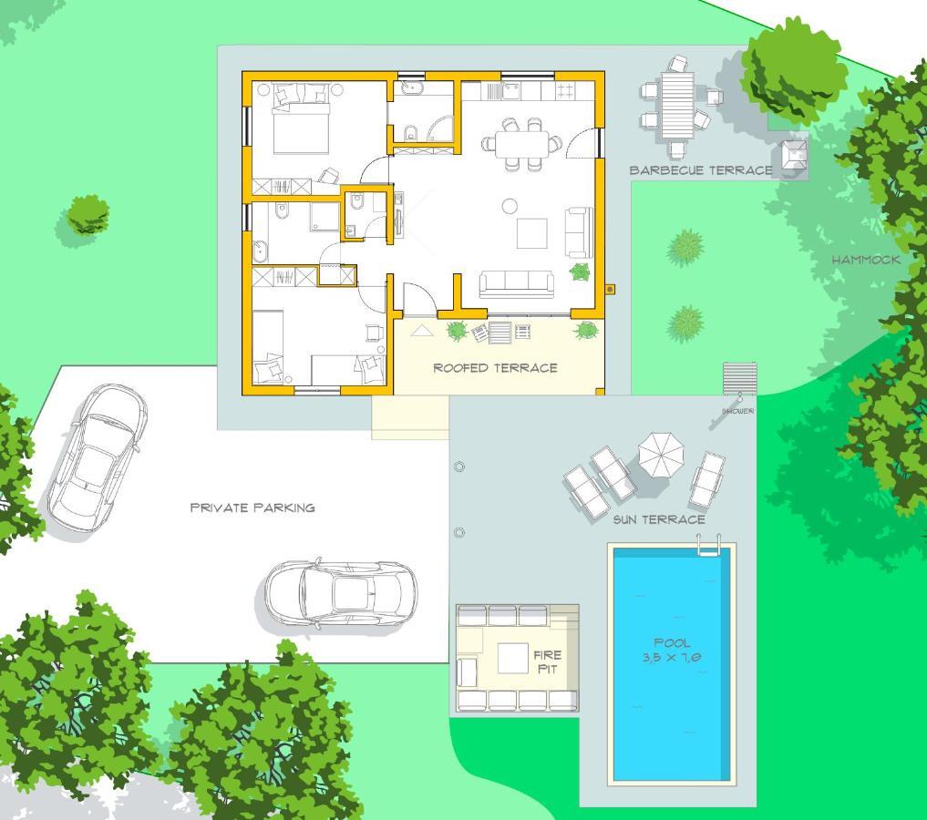 Tara Villa Pavicini Kültér fotó